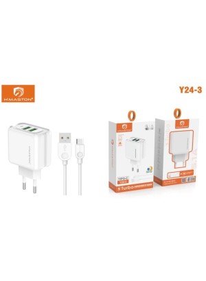 CARREGADOR TIPO C 5.1A Y24-3 H'MASTON