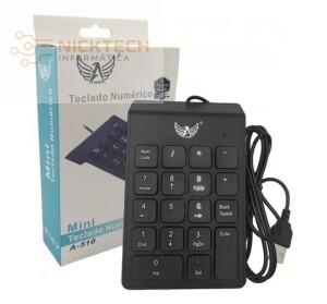 TECLADO NUMERICO USB A-510 (R#)