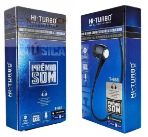 FONE DE OUVIDO COM FIO T-688 (R#)