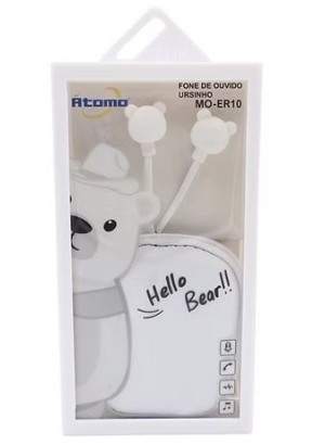 FONE DE OUVIDO COM FIO MO-ER10 (R#)