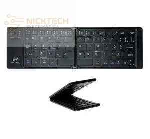 KA-690 D MINI TECLADO SEM FIO DOBRAVEL (R#)