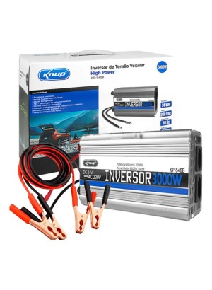 INVERSOR DE POTENCIA 24VDC 220V/3000W KP-546B (R#)
