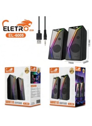 CAIXA DE SOM PC EL-6005 (R#)