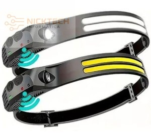  LAMPADA CABEÇA DE SENSOR USB BOM-4007