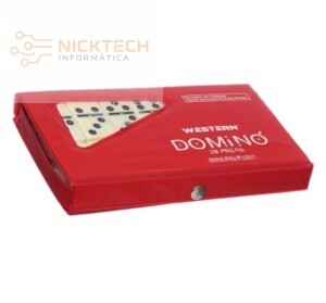  DOMINO 8MM 28 PEÇAS AL-1242 (R#)