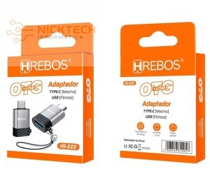 ADAPTADOR USB-C PARA USB-A OTG HS-222 (R#)