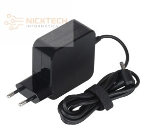 FONTE PARA NOTEBOOK ASUS 19V 2.37A 45W PLUG 4.5X1.35