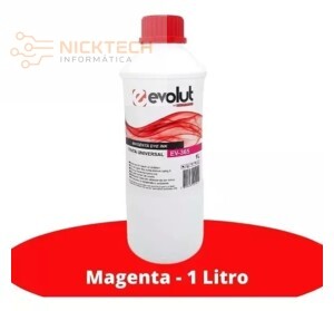 TINTA UNIVERSAL HP/EPSON MAGENTA EV-365 1 LITRO EVOLUT