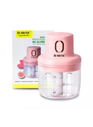 MINI PROCESSADOR DE ALIMENTOS RECARREGAVEL BM-F909