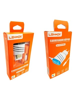 CARREGADOR TIPO C  LEHMOX LE-513