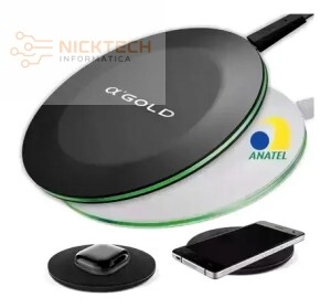 CARREGADOR PORTATIL INDUÇÃO BTE-50 A'GOLD